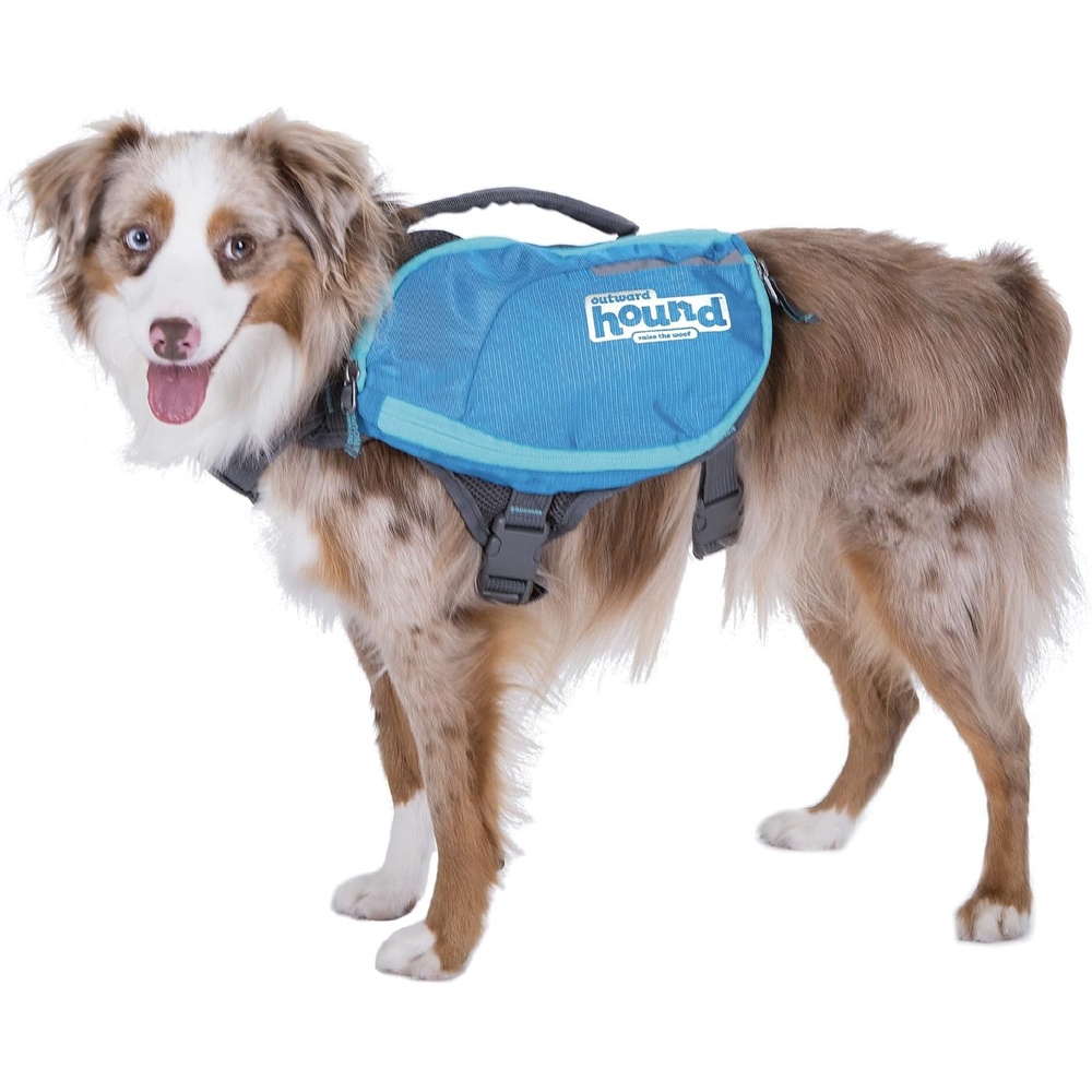 image:imageOutward Hound DayPak Blue Dog Saddleback Backpack LargeBlue