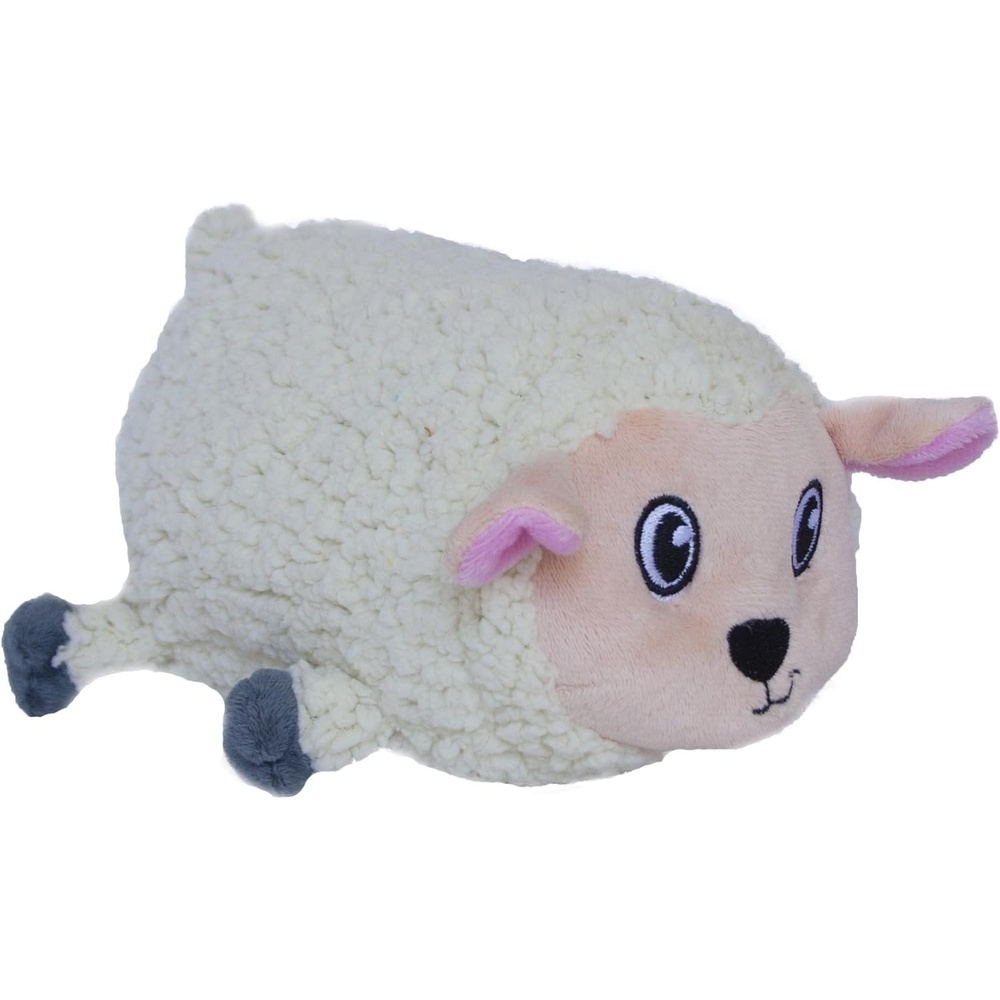 image:imageOutward Hound Fattiez Sheep Plush Squeaky Dog Toy MediumWhite Sheep