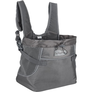 image:imageOutward Hound PupPak 2 in 1 Dog Carrier Backpack Black  HandsFree Front or Back Wear Fits Pets up to 20 lbs Expandable Bottom 360 Mesh Storage Pockets  Ideal for Travel Hiking CampingGrey