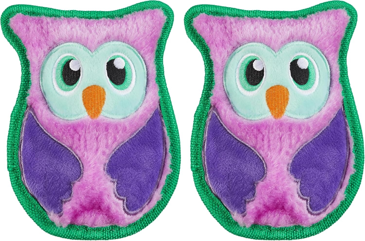 image:imageOutward Hound Durablez Minis Squeaky Plush Dog Toy No Stuffing for Less Mess Interactive amp Tough Jumbo Squeaker Puppies amp Small Dogs Fox 63Owl
