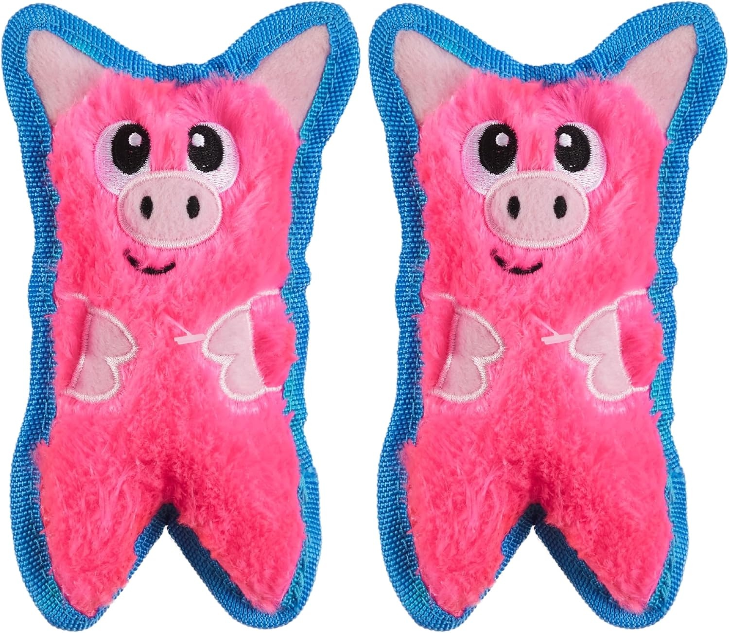 image:imageOutward Hound Durablez Minis Squeaky Plush Dog Toy No Stuffing for Less Mess Interactive amp Tough Jumbo Squeaker Puppies amp Small Dogs Fox 63Pig