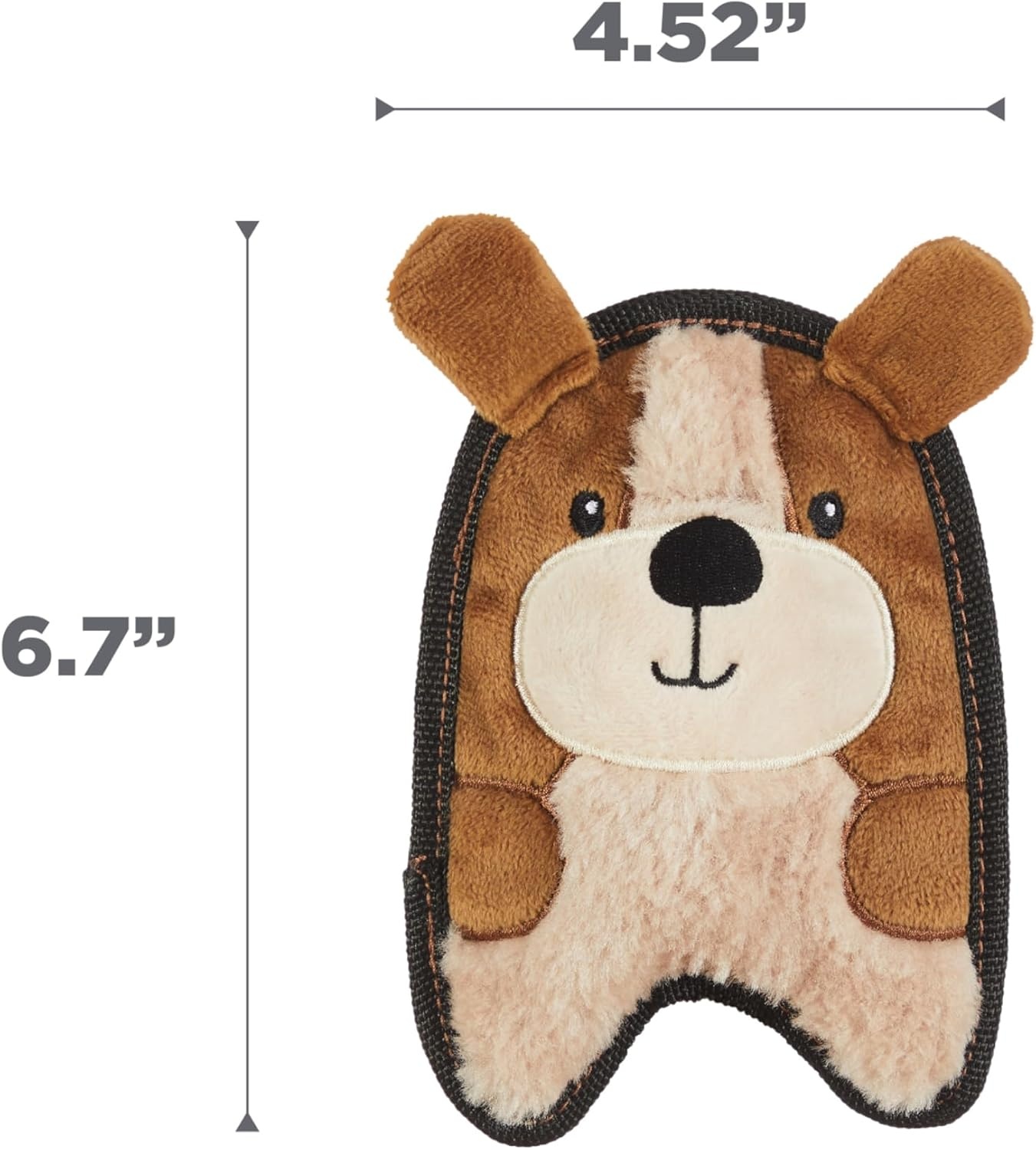 image:imageOutward Hound Durablez Minis Squeaky Plush Dog Toy No Stuffing for Less Mess Interactive amp Tough Jumbo Squeaker Puppies amp Small Dogs Fox 63Puppy