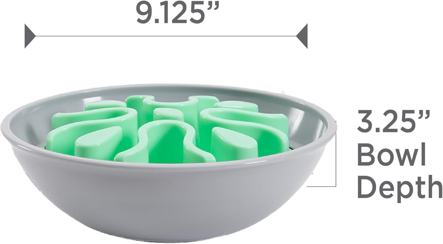 image:imageOutward Hound Fun Feeder Wobble SloBowl Slow Feeder Dog Bowl OneSize MintMint