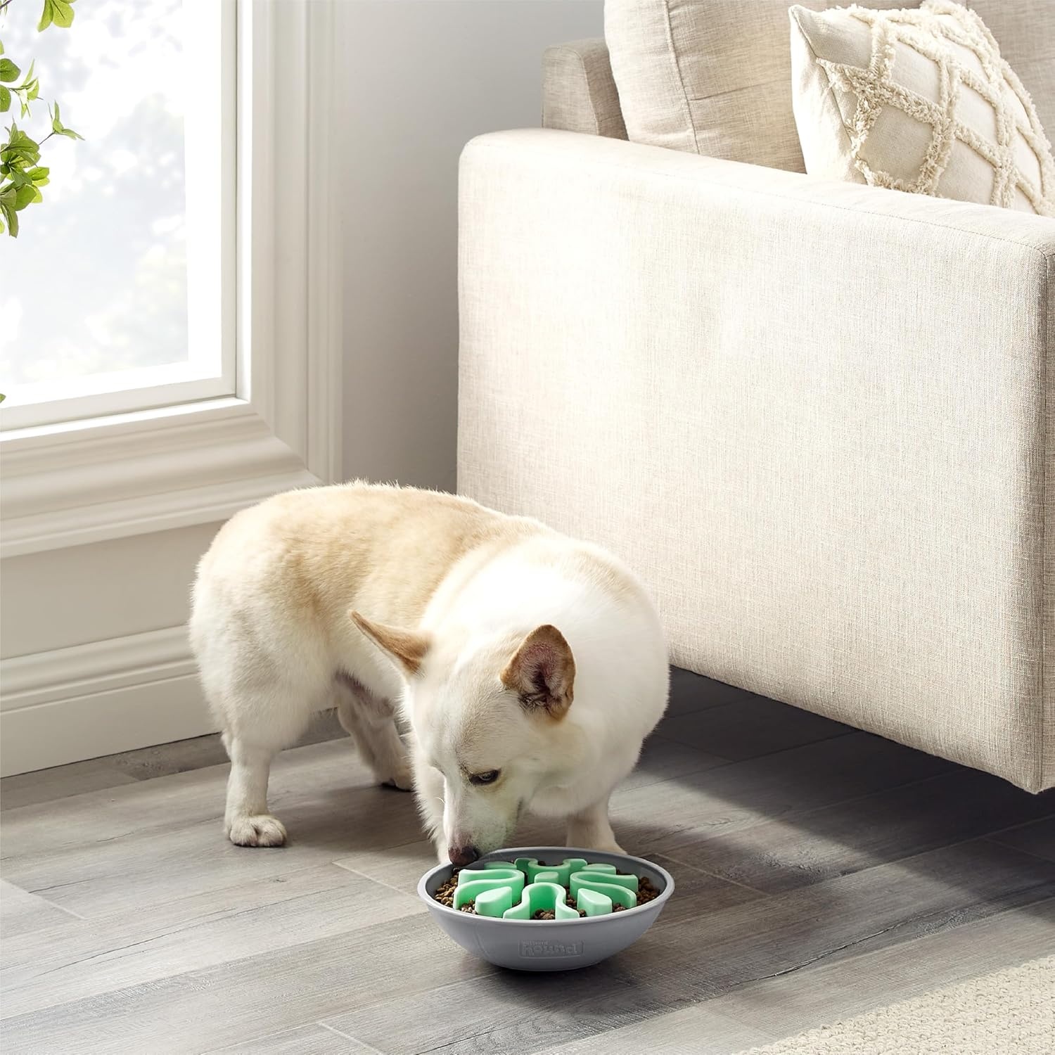 image:imageOutward Hound Fun Feeder Wobble SloBowl Slow Feeder Dog Bowl OneSize MintMint
