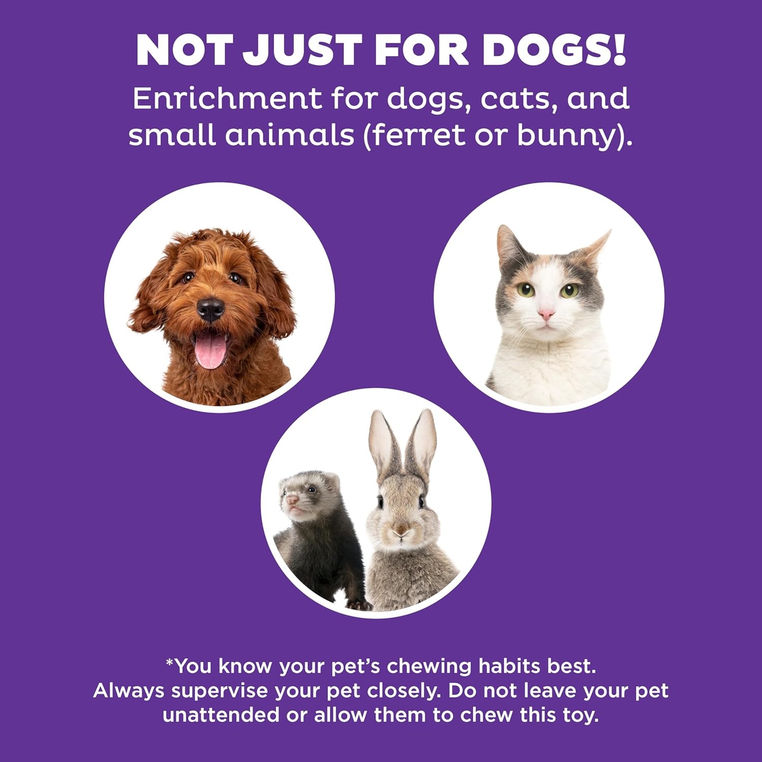 image:imageOutward Hound by Nina Ottosson Dog Tornado Interactive Treat Puzzle Enrichment Toy 3 Spinning Layers Level 2 IntermediateDog HideNSlide Purple