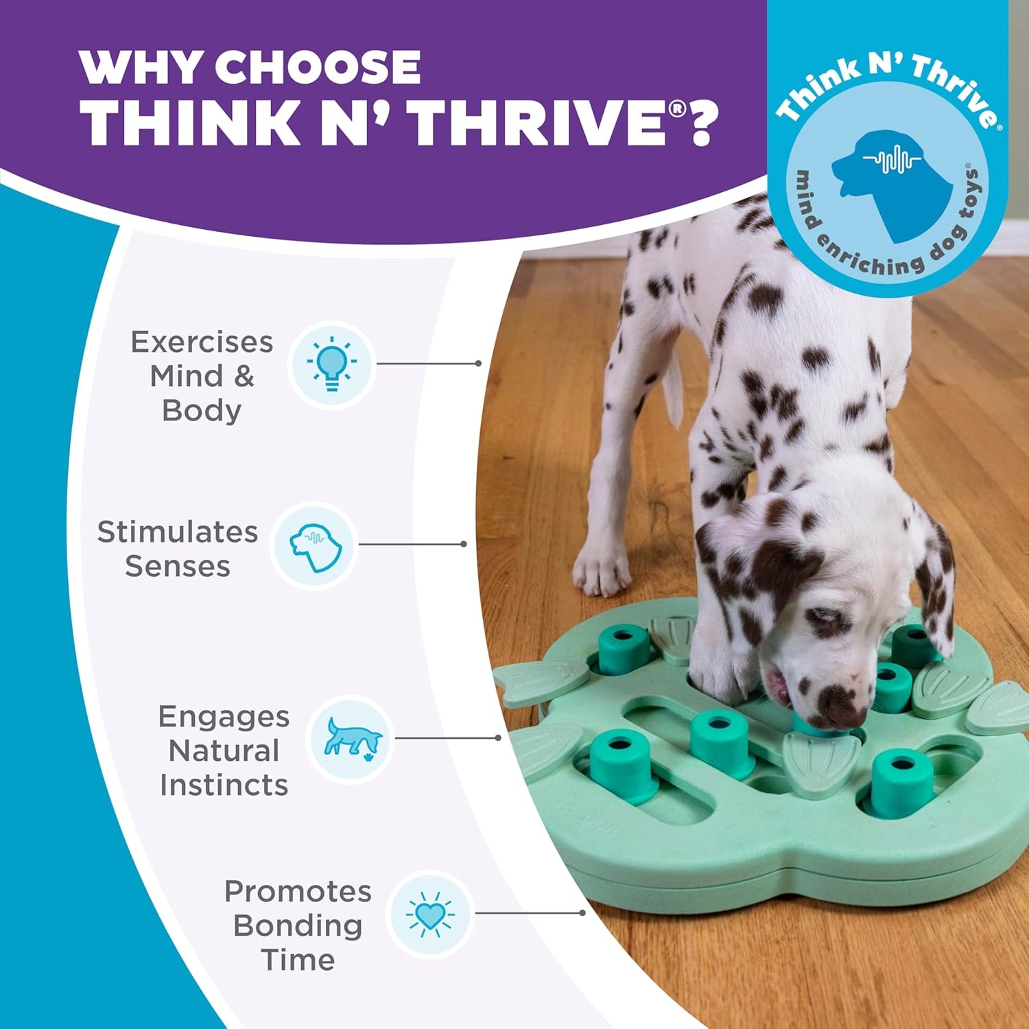 image:imageOutward Hound by Nina Ottosson Puppy Treat Puzzle Enrichment Dog ToyPuppy HideNSlide Green