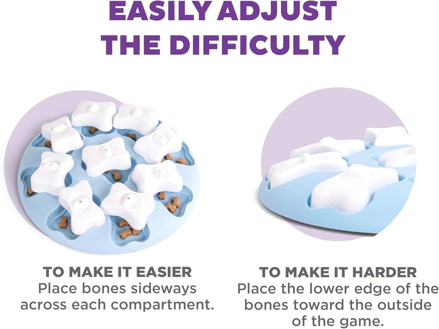 image:imageOutward Hound by Nina Ottosson Puppy Treat Puzzle Enrichment Dog ToyPuppy Smart Light Blue