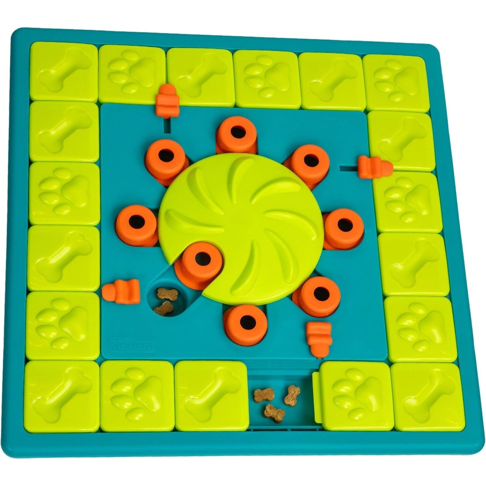 image:imageOutward Hound by Nina Ottosson Dog Tornado Interactive Treat Puzzle Enrichment Toy 3 Spinning Layers Level 2 IntermediateMultipuzzle Green