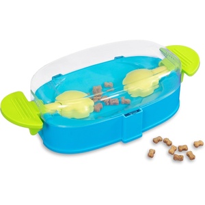 image:imageOutward Hound by Nina Ottosson Dog Tornado  Interactive Treat Puzzle Enrichment Toy 3 Spinning Layers Level 2 IntermediatePaw N Play Blue