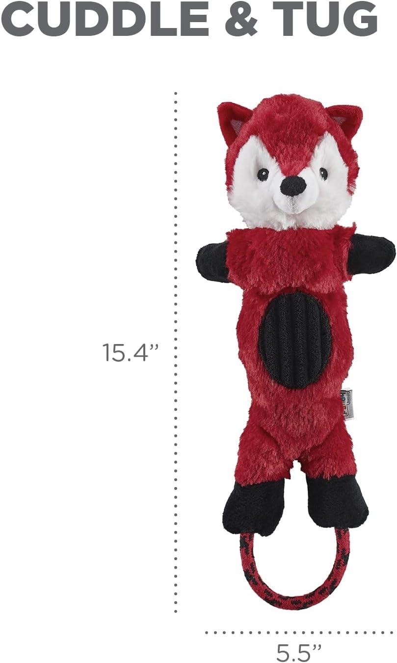 image:imageCharming Pet Lil Roperz Fox Durable Plush and Rope Tug Dog ToyOneSize