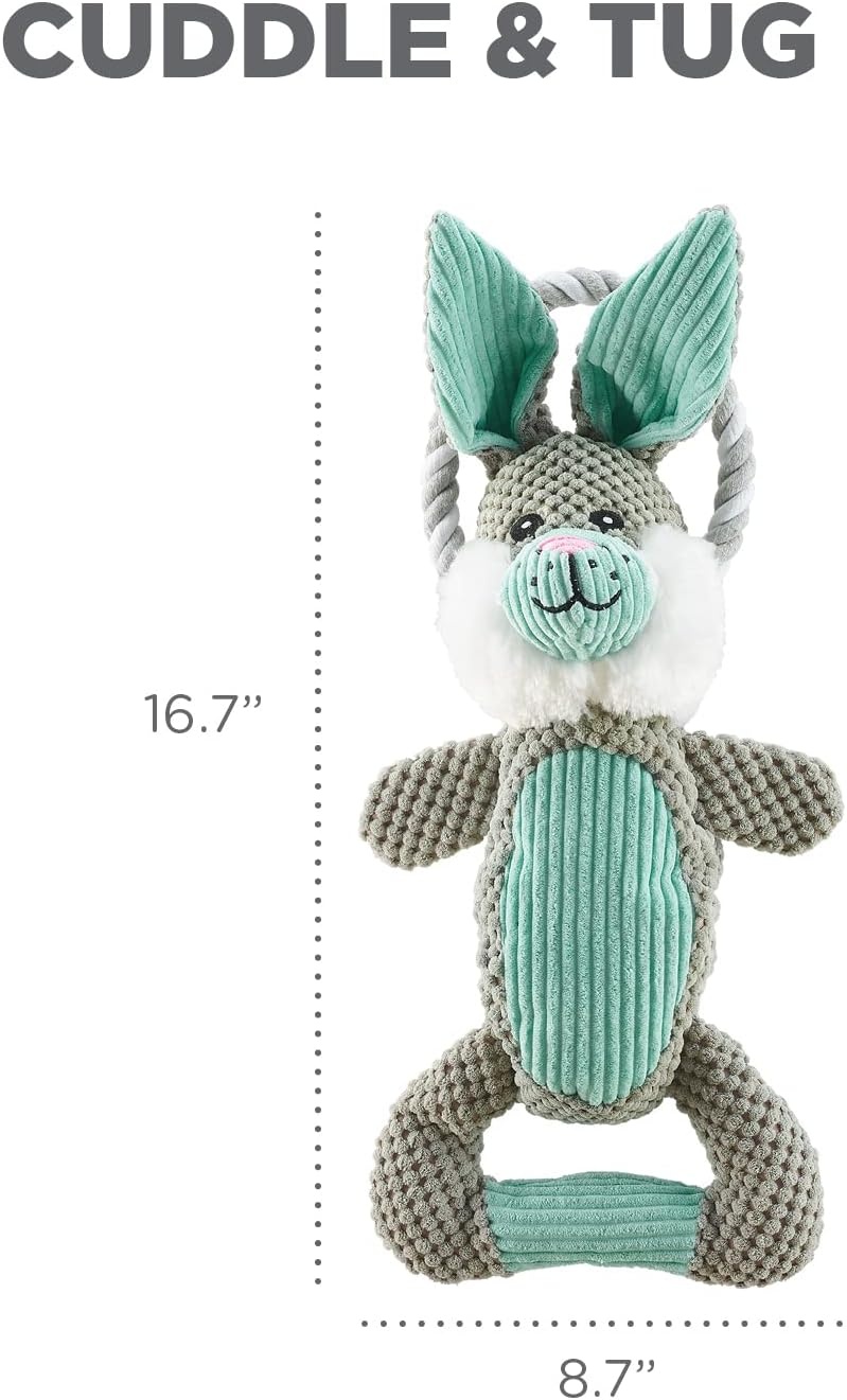 image:imageOutward Hound Ranch Roperz Pig Plush Squeaky Dog ToyScrunch Bunch Bunny
