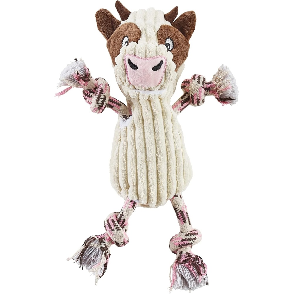 image:imageOutward Hound Ranch Roperz Pig Plush Squeaky Dog ToyRanch Roperz Cow