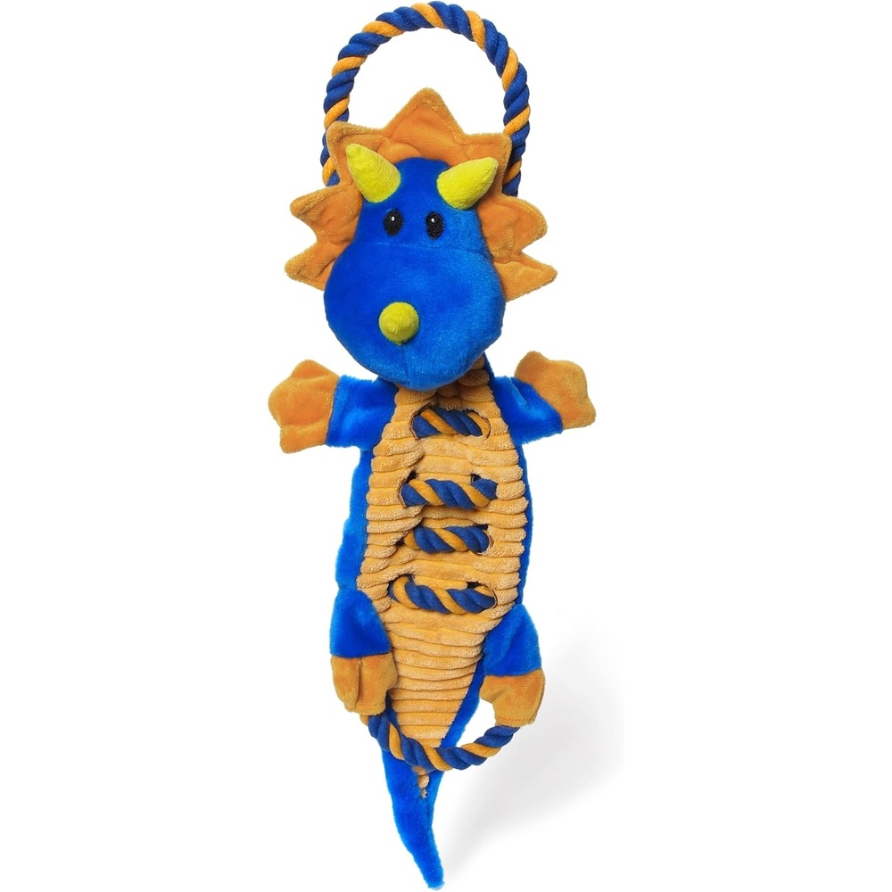 image:imageOutward Hound Ranch Roperz Pig Plush Squeaky Dog ToyRopiez Dragon