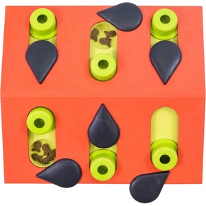 image:imageCatstages Nina Ottosson Buggin Out Puzzle amp Play Cat Puzzle Feeder  Interactive Treat Game for Indoor Cats Level 2 Slow Feeder Enrichment Toy 139 x 115Melon Madness