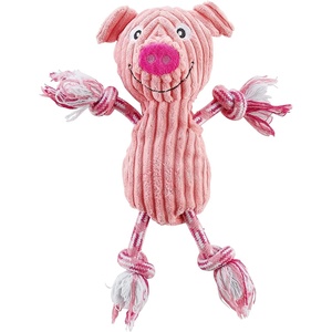 image:imageOutward Hound Ranch Roperz Pig Plush Squeaky Dog ToyRanch Roperz Pig