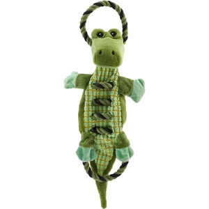 image:imageOutward Hound Ranch Roperz Pig Plush Squeaky Dog ToyRopiez Gator