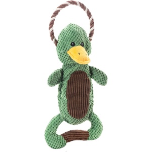 image:imageOutward Hound Ranch Roperz Pig Plush Squeaky Dog ToyScrunch Bunch Duck